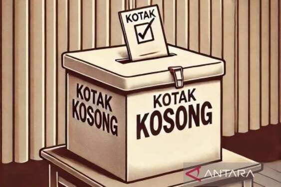 Foto: Ilustrasi - Kotak kosong (ANTARA)