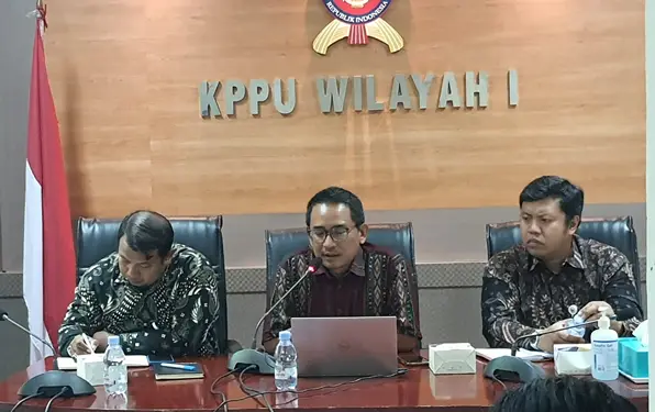 Foto: KPPU Kanwil I, hingga September 2024 telah menerima 16 laporan pengaduan. Dari jumlah pengaduan tersebut, sebagian besar terkait tender dan satu pengaduan sudah dalam proses penyidikan.(Istimewa)