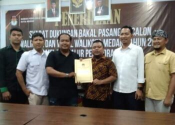 KPU: 3 Paslon Wali Kota-Wakil Wali Kota Medan Penuhi Persyaratan