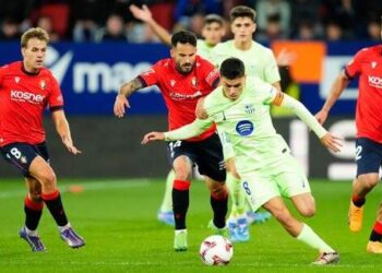 Liga Spanyol: Osasuna Bantai Barcelona!