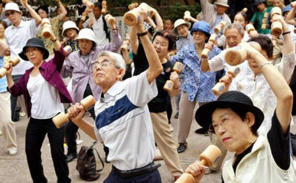 Foto: Lansia di Jepang.