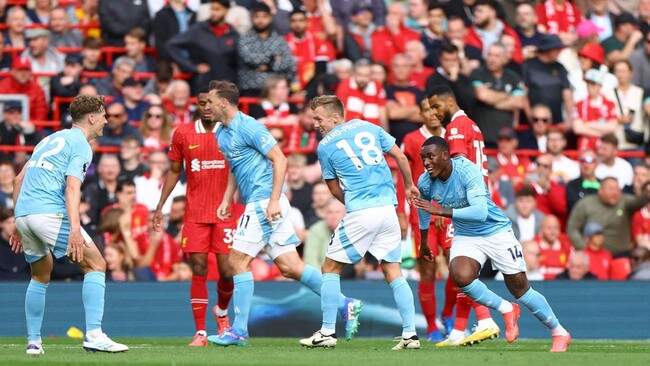 Foto: Liverpool menelan kekalahan dari Nottingham Forest di Stadion Anfield.