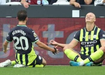 Manchester City Hajar West Ham 3-1