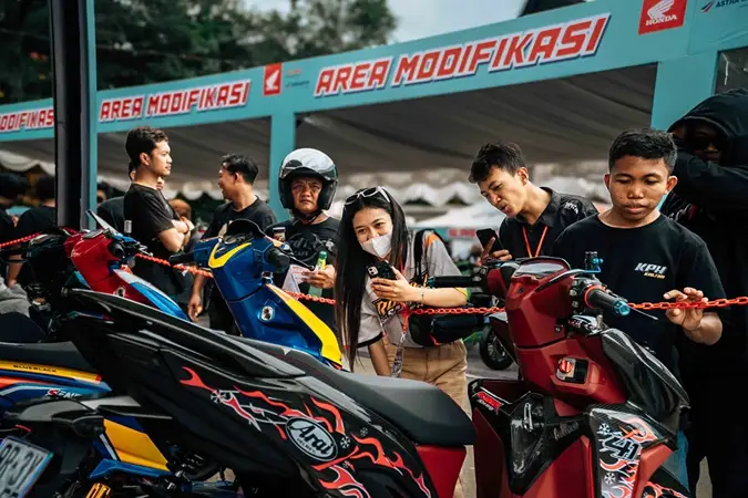 Foto: Honda Modif Contest 2024 dipastikan akan mewadahi kreativitas para modifikator di berbagai segmen dan level melalui 9 kelas utama.(Istimewa)