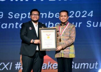 82.392 Volunteer PON Sumut Catatkan Rekor MURI