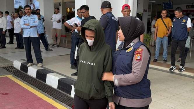 Foto: ND pelaku arisan bodong ditangkap.