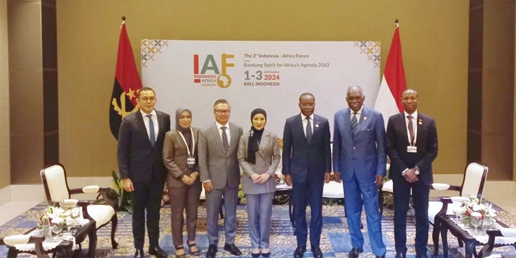 Foto: PT PGN Tbk selaku Subholding Gas Pertamina mendapatkan peluang kerja sama untuk optimalisasi potensi pasokan gas bumi dari Blok Andaman dari pegelaran Indonesia – Afrika Forum (IAF) 2024.(Dok:PGN)
