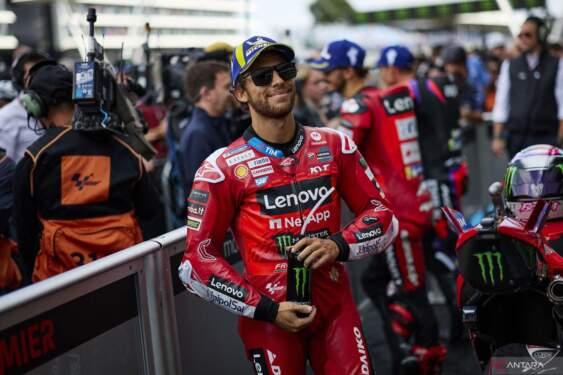Foto: Pembalap Ducati Tim Lenovo Italia Enea Bastianini.