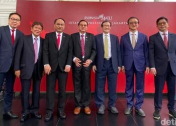 Deretan Orang Terkaya Indonesia Sambut Paus di Istana