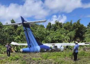 Gagal Terbang, Trigana Air Bawa Rombongan Istri Pj Gubernur Tergelincir