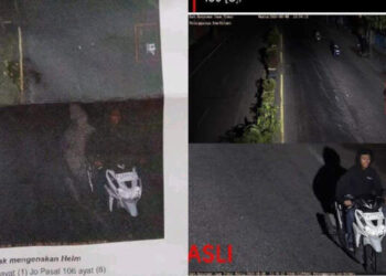 Viral Pocong Dibonceng Pemotor Tertangkap ETLE, Begini Kata Polisi