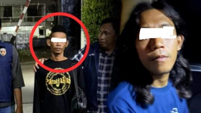 Foto: Ayah dan anak pemilik ponpes di Bekasi pelaku pencabulan santriwati.