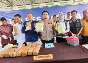 Polres Batu Bara Musnahkan Barang Bukti Narkotika