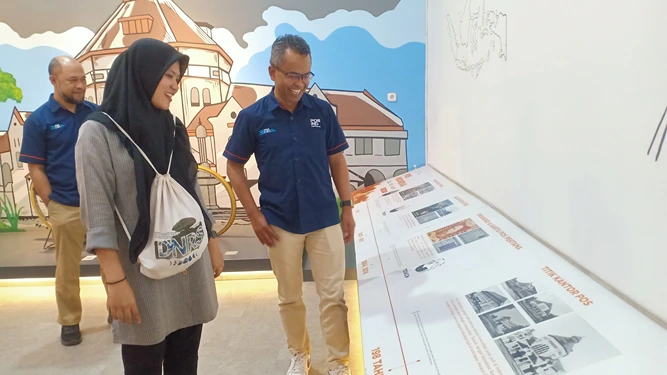 Foto: PosIND membuka Pos Bloc di sejumlah kota besar di Indonesia, salah satunya yaitu Pos Bloc Medan yang memberikan ruang kreatif bagi masyarakat baik pelaku usaha, komunitas, dan kalangan lainnya.(seputarsumut/Asiong)