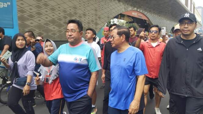 Foto: Pramono Anung dan Rano Karno.