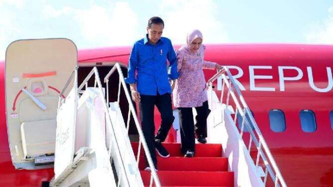 Foto: Presiden Jokowi akan hadiri penutupan PON 2024.
