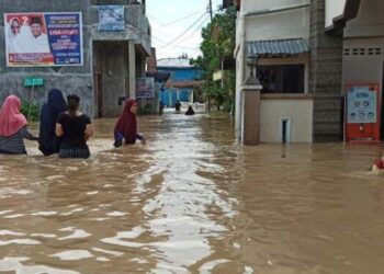Ribuan Rumah di Binjai Terendam Banjir