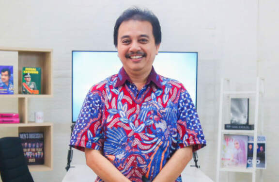 Foto: Roy Suryo diadukan ke polisi usai sebut akun Fufufafa.