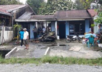 2 Rumah di Dolok Panribuan Simalungun Terbakar