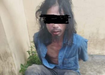 Foto: Kontongi Sabu, Pencuri Cabai di Kwala Bekala Medan Johor Diboyong ke BNN Sumut 1