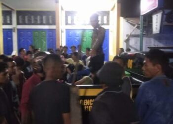 Polisi Amankan Belasan Pemuda Diduga Geng Motor di Sunggal