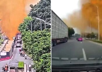 Menjijikkan! Septic Tank Meledak, Jalanan-Mobil Dipenuhi Kotoran Manusia