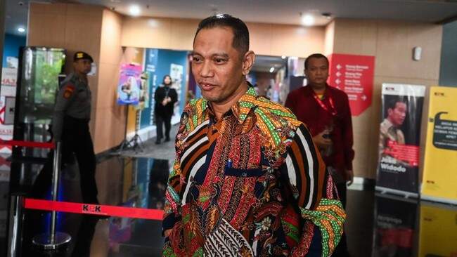 Foto: Dewas KPK menjatuhkan sanksi etik sedang terhadap Wakil Ketua KPK Nurul Ghufron atas kasus penyalahgunaan pengaruh atau jabatan di balik mutasi ASN Kementerian Pertanian (Kementan) bernama Andi Dwi Mandasari (ADM). (ANTARA FOTO/Rivan Awal Lingga)