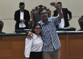 Haris dan Fatiah Divonis Bebas di Kasus Pencemaran Nama Baik Luhut