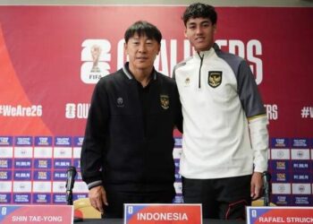 Rafael Struick Resmi Gabung Brisbane Roar, Pakai Nomor Shin Tae Yong