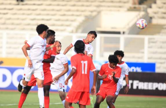 Foto: Timnas Yaman U-20 menang 3-0 atas Timnas Maladewa U-20 di Kualifikasi Piala Asia U-20 2025 (Foto: MPI/Isra Triansyah)
