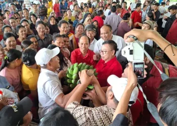 Foto: Petai Seikat, Pisang Setandan Hadiah Super Istimewa Ultah Sofyan Tan 1