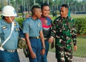 Perwira Gadungan Nekat Ikut Gladi Upacara HUT ke-79 TNI