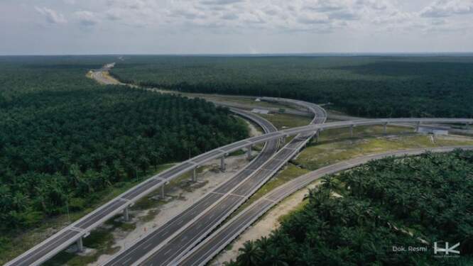 Foto: Tol Trans Sumatera.