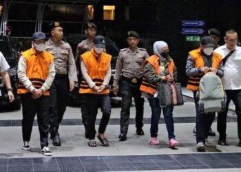 OTT KPK di Kalsel, 4 Tersangka Suap Diboyong ke Gedung Merah Putih