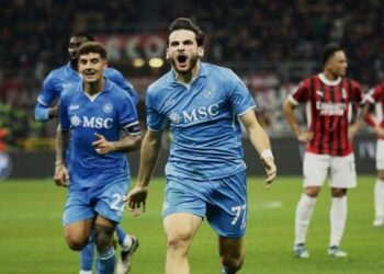 Foto: Liga Italia: Napoli Bungkam Milan! 1