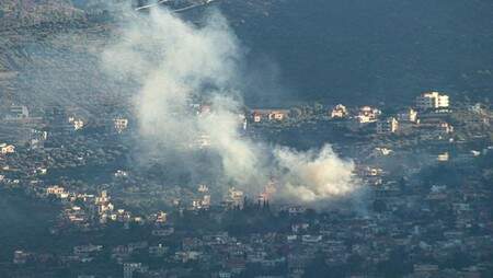 Foto: Serangan Israel ke Lebanon.