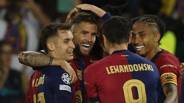 Foto: Barcelona mengalahkan Young Boys dengan skor 4-0.
