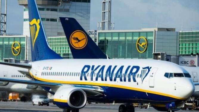Foto: Pesawat Ryanair.