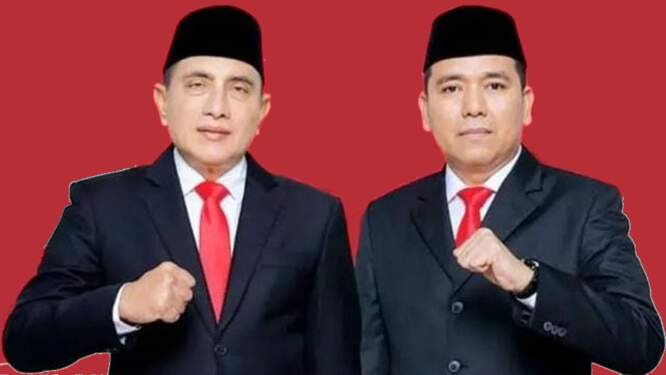 Foto: Edy Rahmayadi-Hasan Basri Sagala.