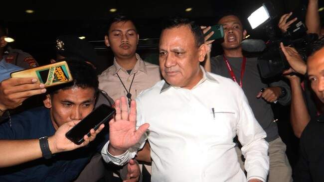 Foto: Dugaan pemerasan yang menjerat mantan Ketua KPK Firli Bahuri hingga saat ini menemui jalan buntu.