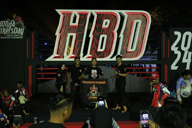 Foto: Sebanyak 9.613 bikers dari tiga pulau di Indonesia yakni Sumatera, Kalimantan dan Sulawesi meramaikan gelaran Honda Bikers Day (HBD) 2024.(Istimewa)