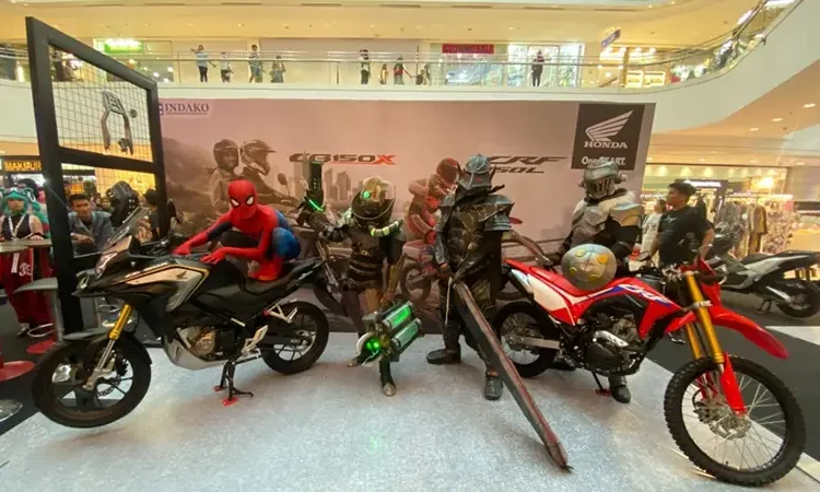 Foto: PT Indako Trading Coy menggelar aktivitas bertajuk “Honda Sport Motoshow (HSMS)“ di salah satu pusat perbelanjaan terbesar, Plaza Medan Fair pada 19-20 Oktober 2024.(Istimewa)