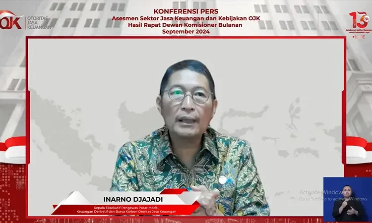 Foto: Anggota Dewan Komisioner OJK pengawas pasar modal Inarno Djajadi