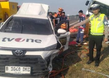 Kecelakaan Mobil TV One, Tiga Orang Tewas 