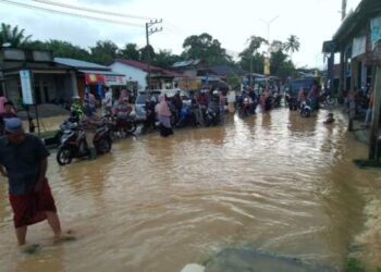 Banjir Rendam 15 Desa di Nagan Raya Aceh