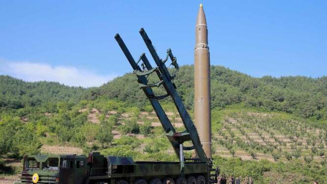 Foto: Rudal Korea Utara.