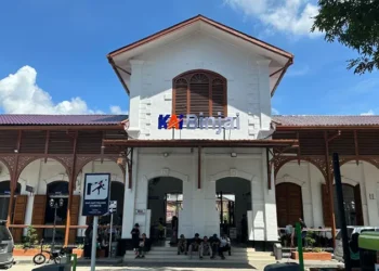 Foto: Tingkatkan Layanan, KAI Sumut Lakukan Penataan Beberapa Stasiun 1