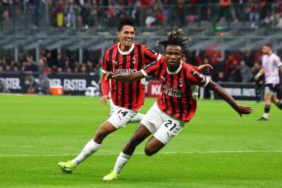 Foto: Milan torehkan kemenangan perdana setelah kalahkan Brugge 3-1.