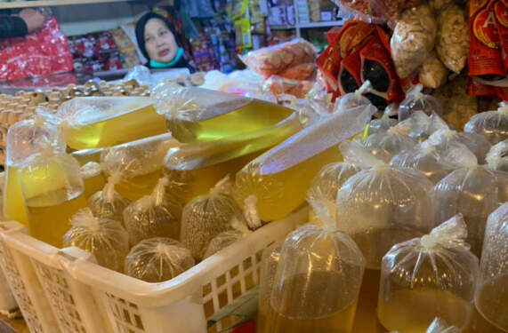 Foto: Minyak goreng.