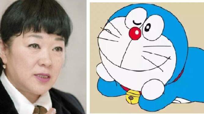 Foto: Nobuyo Oyama, pengisi suara karakter Doraemon.